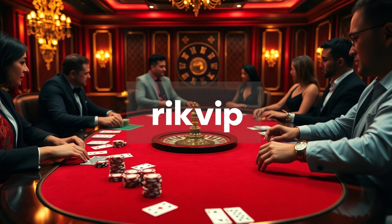 Experience the excitement of gambling at rikvip with high-stakes poker and roulette.