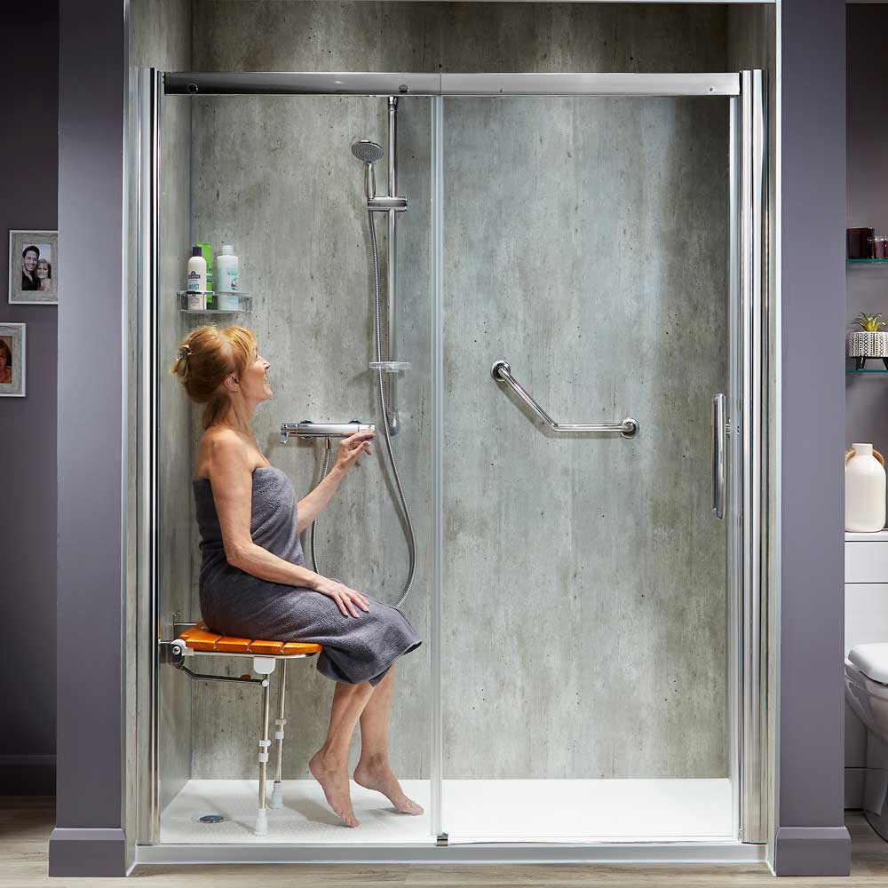 L’élégance ultime avec une paroi de douche italienne Sirhona