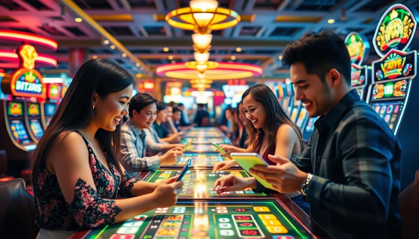 Découvrez les meilleur casino en ligne avec des joueurs engagés et des jeux colorés.