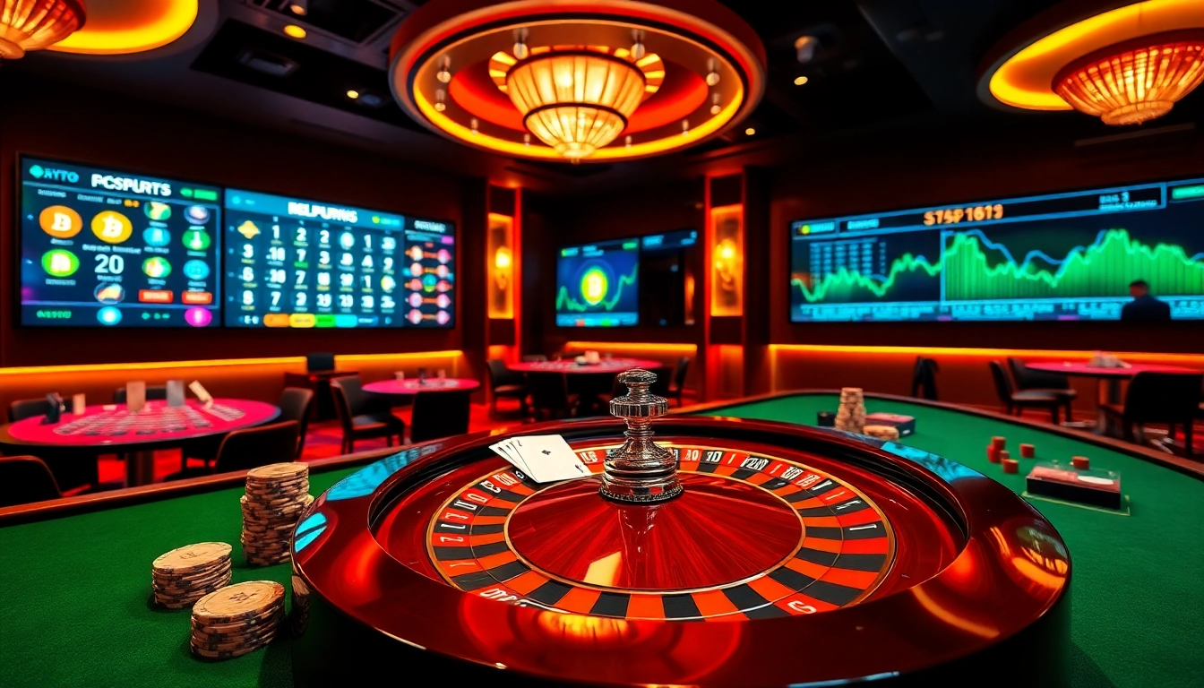 Experience the thrill of top crypto casino France with vibrant digital gambling elements.