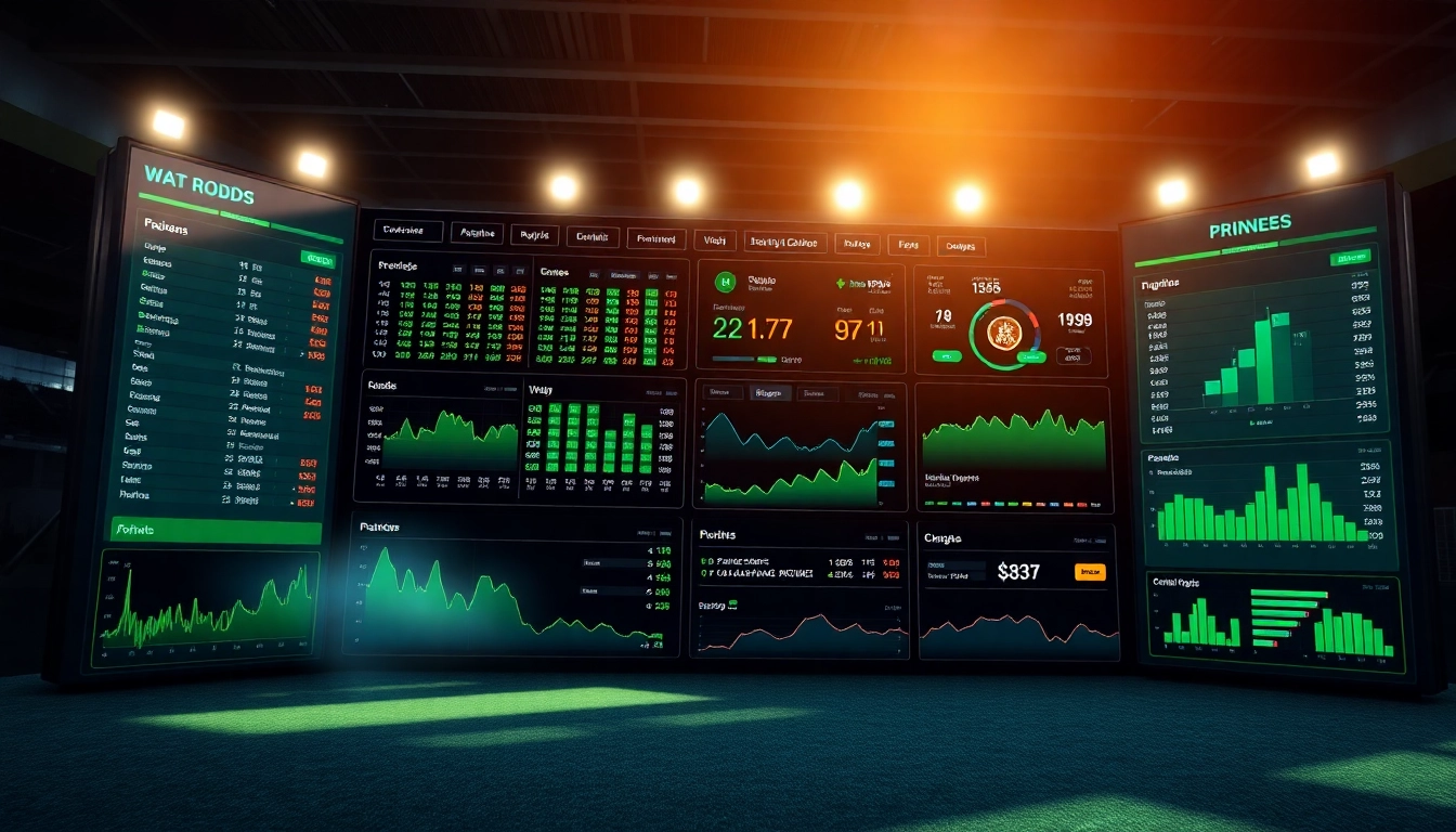 Visual representation of meilleur site de paris sportifs with live betting features and vibrant design.