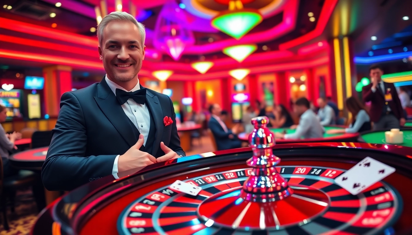 Joueurs gagnant au casino en ligne fiable avec des cartes et une roulette.