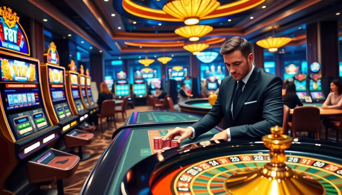 Experience the excitement of F8 BET with vibrant casino games and high-stakes betting action.